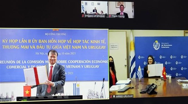 Vietnam y Uruguay buscan fortalecer lazos económicos ảnh 1 Vietnam y Uruguay buscan fortalecer lazos económicos ảnh 1