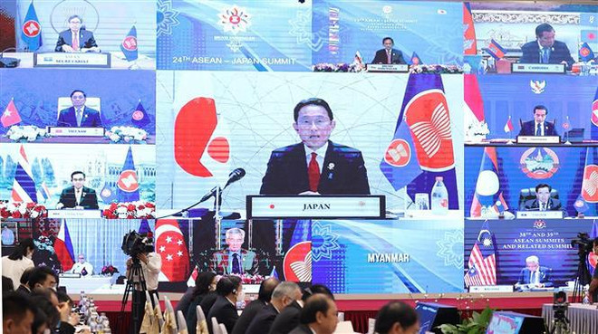 Primer ministro vietnamita solicita a Japón mantener apoyo a la ASEAN ảnh 2 Primer ministro vietnamita solicita a Japón mantener apoyo a la ASEAN ảnh 2