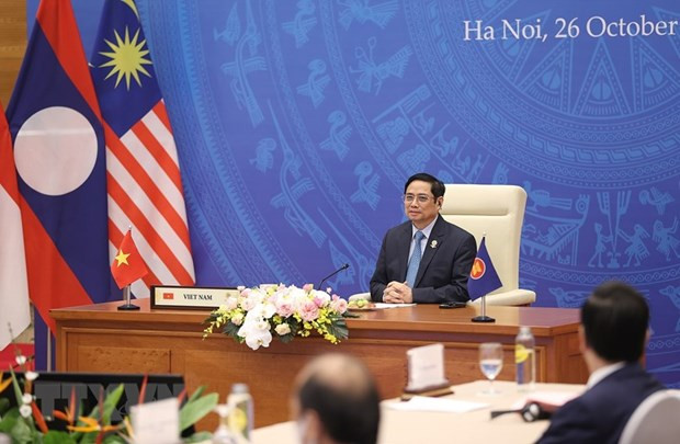 Primer ministro vietnamita pide responsabilidad de la ASEAN en solución de asuntos regionales ảnh 1 Primer ministro vietnamita pide responsabilidad de la ASEAN en solución de asuntos regionales ảnh 1