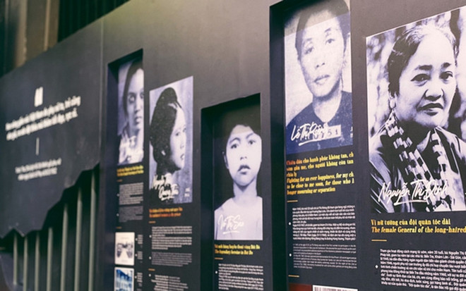 Efectúan en Hanoi exhibición en honor a las mujeres revolucionarias vietnamitas ảnh 1