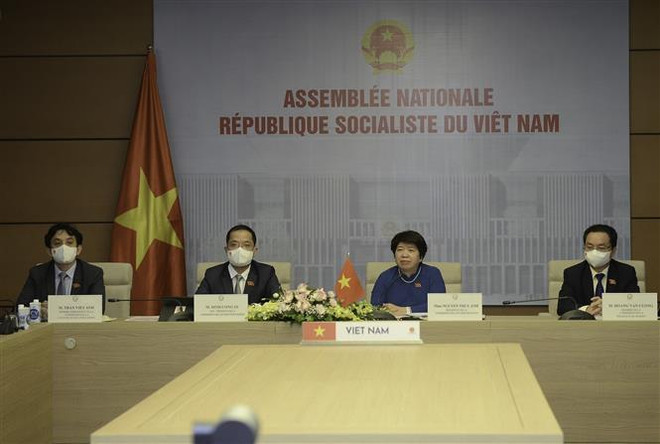 Asamblea Nacional de Vietnam colabora con parlamentos francófonos en promoción de derechos humanos ảnh 1 Asamblea Nacional de Vietnam colabora con parlamentos francófonos en promoción de derechos humanos ảnh 1