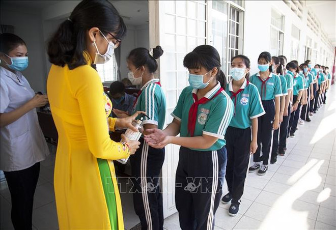 Ciudad Ho Chi Minh emite criterios para la seguridad sobre el COVID-19 en las escuelas ảnh 2 Ciudad Ho Chi Minh emite criterios para la seguridad sobre el COVID-19 en las escuelas ảnh 2