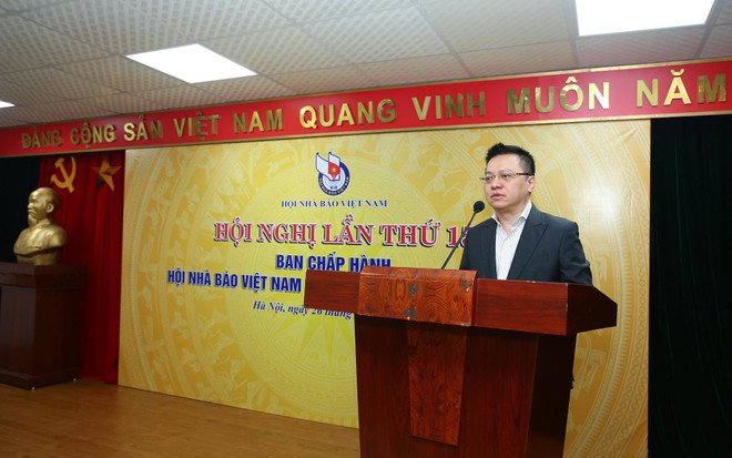 Le Quoc Minh asume el cargo de presidente de la Asociación de Periodistas de Vietnam ảnh 1 Le Quoc Minh asume el cargo de presidente de la Asociación de Periodistas de Vietnam ảnh 1