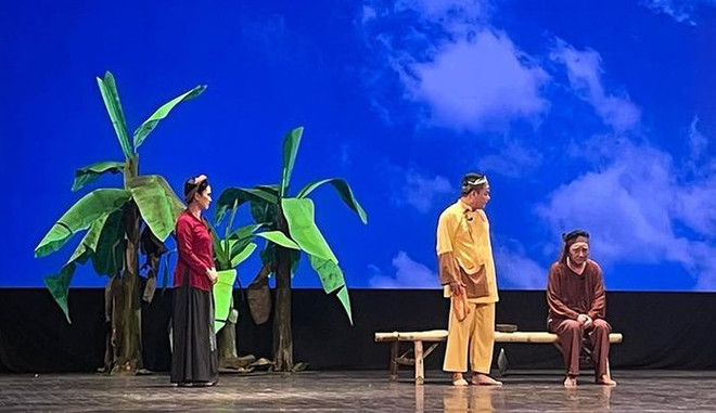 Gala artística concluye semana conmemorativa por centenario de arte dramático vietnamita ảnh 1