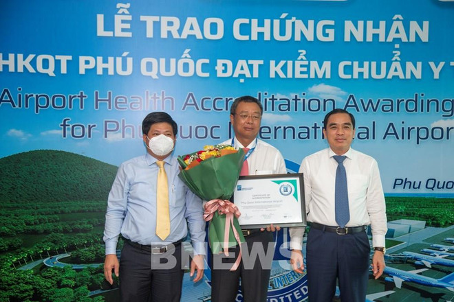 Aeropuerto vietnamita de Phu Quoc obtiene Acreditación de Salud Aeroportuaria ảnh 2 Aeropuerto vietnamita de Phu Quoc obtiene Acreditación de Salud Aeroportuaria ảnh 2