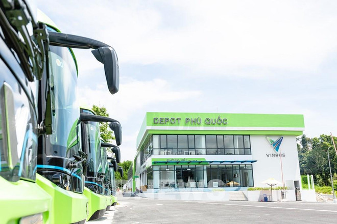 Ponen en marcha primera ruta de autobús eléctrico inteligente en isla vietnamita de Phu Quoc ảnh 2 Ponen en marcha primera ruta de autobús eléctrico inteligente en isla vietnamita de Phu Quoc ảnh 2