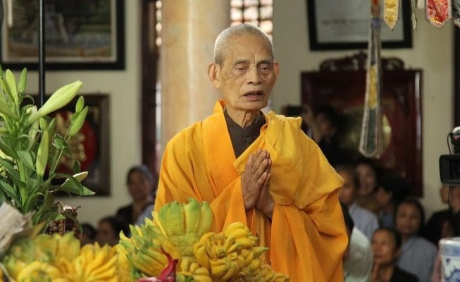 Fallece Patriarca Supremo de Sangha Budista de Vietnam ảnh 1 Fallece Patriarca Supremo de Sangha Budista de Vietnam ảnh 1