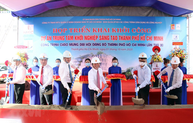 Emprenden construcción de la Sede del Centro de Innovación de Ciudad Ho Chi Minh ảnh 1 Emprenden construcción de la Sede del Centro de Innovación de Ciudad Ho Chi Minh ảnh 1