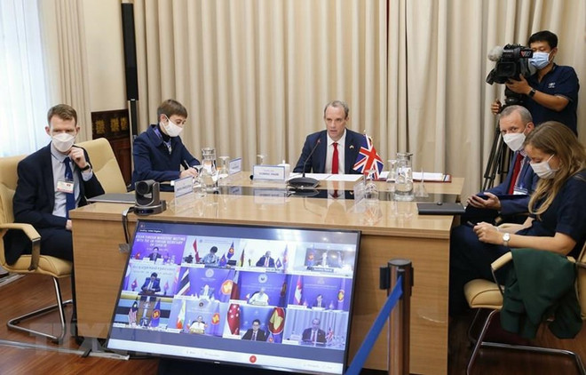 ASEAN y Reino Unido se comprometen a estrechar cooperación en lucha contra el COVID-19 ảnh 1 ASEAN y Reino Unido se comprometen a estrechar cooperación en lucha contra el COVID-19 ảnh 1