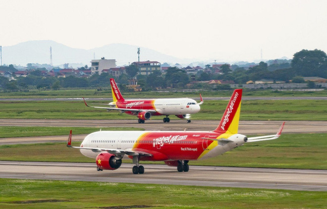 Vietjet ofrece 550 mil boletos promocionales para celebrar Día de la Liberación de Hanoi ảnh 1 Vietjet ofrece 550 mil boletos promocionales para celebrar Día de la Liberación de Hanoi ảnh 1