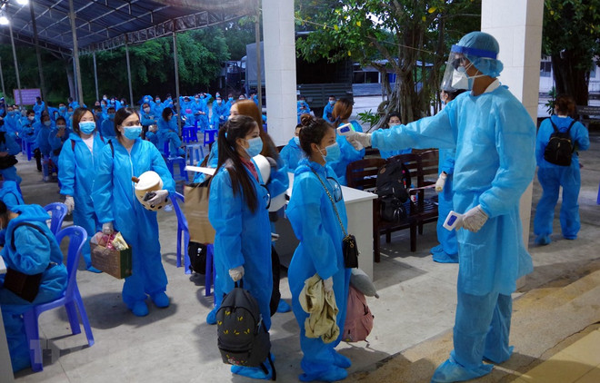 Repatrían a otros 230 ciudadanos vietnamitas varados en Tailandia ảnh 1 Repatrían a otros 230 ciudadanos vietnamitas varados en Tailandia ảnh 1