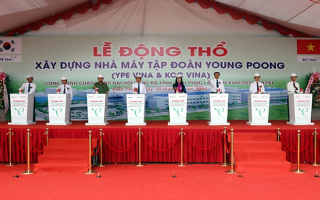 Empresa surcoreana construye fábrica de componentes electrónicos en Vietnam ảnh 1 Empresa surcoreana construye fábrica de componentes electrónicos en Vietnam ảnh 1