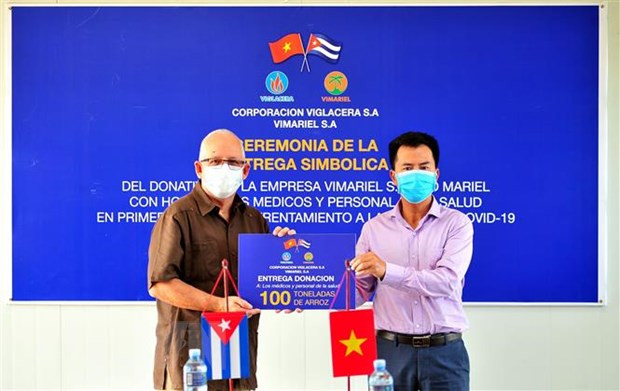 Empresa vietnamita aporta lucha cubana contra COVID-19 ảnh 1 Empresa vietnamita aporta lucha cubana contra COVID-19 ảnh 1