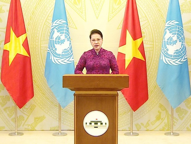 Vietnam participa en reunión de alto nivel por aniversario 25 de la IV Conferencia Mundial sobre la Mujer ảnh 1 Vietnam participa en reunión de alto nivel por aniversario 25 de la IV Conferencia Mundial sobre la Mujer ảnh 1