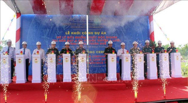 Arranca en provincia vietnamita proyecto de limpieza de suelos contaminados con dioxina ảnh 1 Arranca en provincia vietnamita proyecto de limpieza de suelos contaminados con dioxina ảnh 1