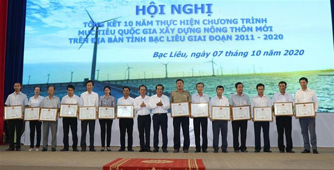 Provincia vietnamita de Bac Lieu por agilizar la construcción de nuevas zonas rurales ảnh 1 Provincia vietnamita de Bac Lieu por agilizar la construcción de nuevas zonas rurales ảnh 1