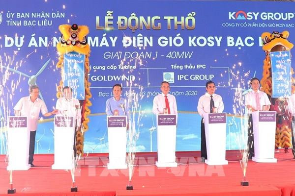 Grupo vietnamita invierte 345 millones de dólares en planta de energía eólica ảnh 1 Grupo vietnamita invierte 345 millones de dólares en planta de energía eólica ảnh 1