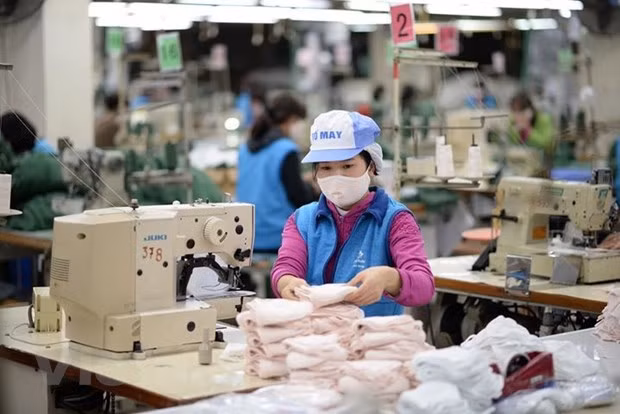 Suministra Vinatex 10 millones de mascarillas antibacterianas ảnh 1 Suministra Vinatex 10 millones de mascarillas antibacterianas ảnh 1