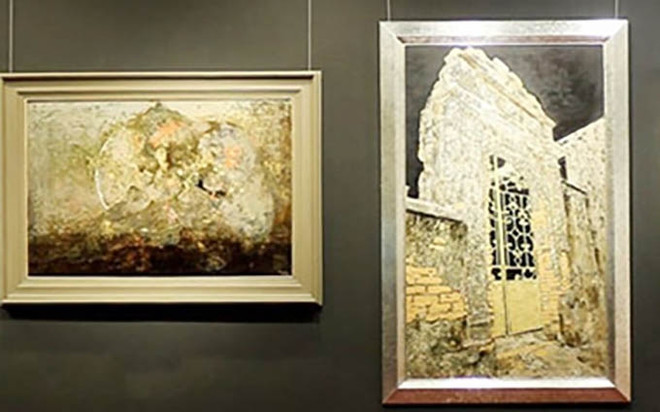 Deleita exposición de pinturas de laca al público de Hanoi ảnh 1