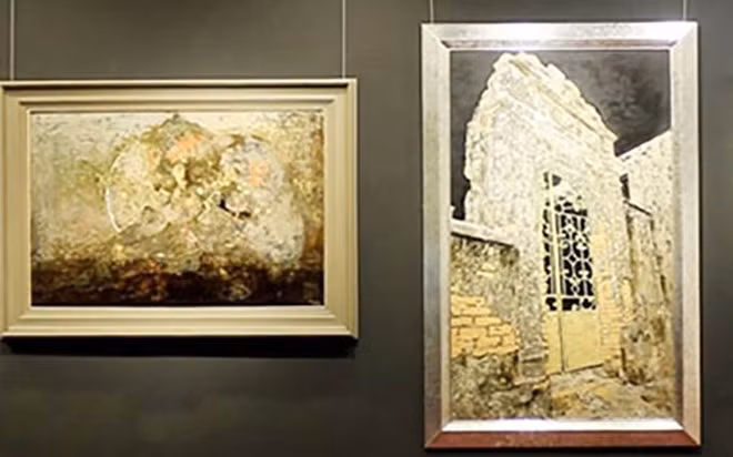 Deleita exposición de pinturas de laca al público de Hanoi ảnh 1
