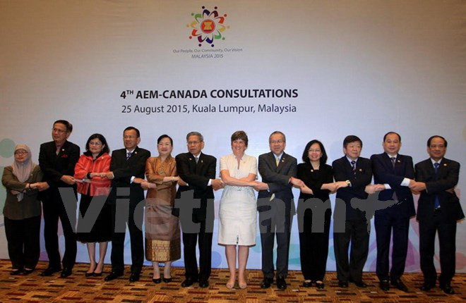 ASEAN y Canadá fijan a multiplicar trasiego comercial ảnh 1 ASEAN y Canadá fijan a multiplicar trasiego comercial ảnh 1