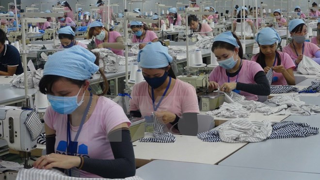 Leve aumento de índice de producción industrial de Vietnam ảnh 1