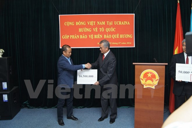 Vietnamitas en Ucrania recaudan por construcción de memorial de mártires de Gac Ma ảnh 1 Vietnamitas en Ucrania recaudan por construcción de memorial de mártires de Gac Ma ảnh 1