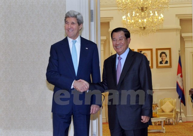 Estados Unidos y Cambodia robustecen relaciones bilaterales ảnh 1 Estados Unidos y Cambodia robustecen relaciones bilaterales ảnh 1