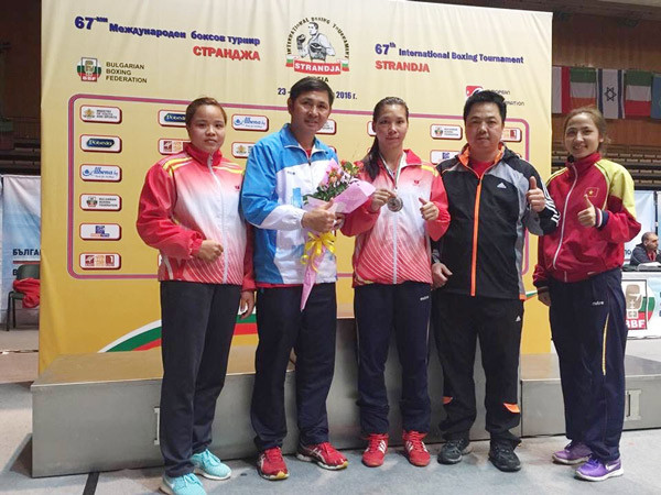 Plata para boxeadora vietnamita en torneo internacional Strandja ảnh 1