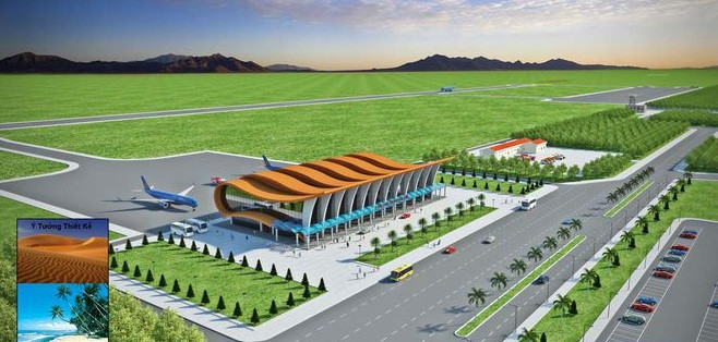 Comienzan construcción de aeropuerto en provincia vietnamita de Binh Thuan ảnh 1 Comienzan construcción de aeropuerto en provincia vietnamita de Binh Thuan ảnh 1