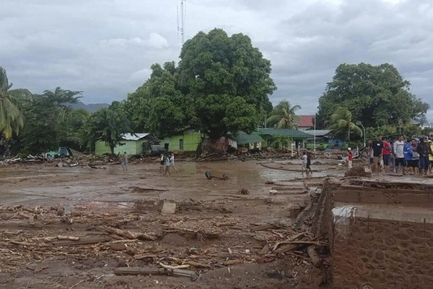 Inundaciones en Indonesia cobran la vida de 23 personas ảnh 1