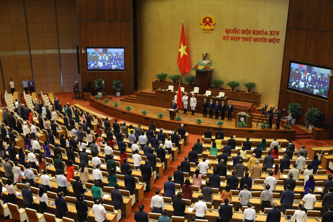 Nguyen Xuan Phuc jura su cargo como Presidente de Vietnam ảnh 2 Nguyen Xuan Phuc jura su cargo como Presidente de Vietnam ảnh 2