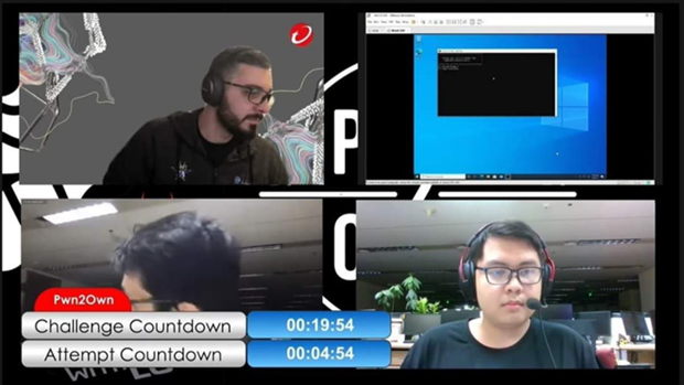 Honran a experto vietnamita en concurso internacional de hackers Pwn2Own 2021 ảnh 1 Honran a experto vietnamita en concurso internacional de hackers Pwn2Own 2021 ảnh 1