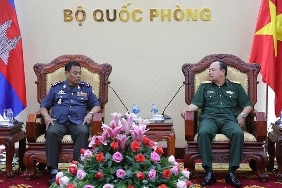 Vietnam y Camboya por intensificar lazos en defensa ảnh 1 Vietnam y Camboya por intensificar lazos en defensa ảnh 1