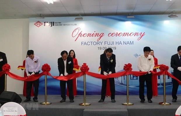 Inauguran fábrica de Fuji Electric Industry en provincia norteña de Vietnam ảnh 1 Inauguran fábrica de Fuji Electric Industry en provincia norteña de Vietnam ảnh 1
