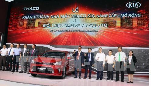 Inauguran en Vietnam fábrica de automóviles KIA ảnh 1