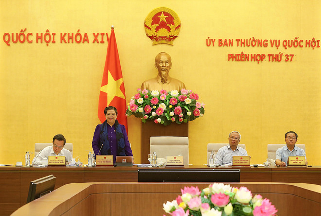Prosigue Comité Permanente del Parlamento de Vietnam su sesión 37 ảnh 1 Prosigue Comité Permanente del Parlamento de Vietnam su sesión 37 ảnh 1