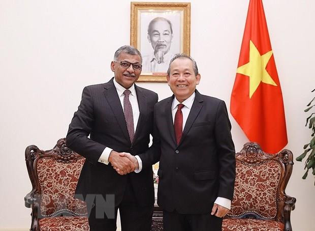 Aboga vicepremier de Vietnam por intercambio de experiencias judiciales con Singapur ảnh 1 Aboga vicepremier de Vietnam por intercambio de experiencias judiciales con Singapur ảnh 1
