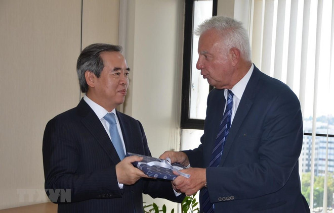 Buscan Vietnam y Grecia oportunidades para impulsar lazos en sectores potenciales ảnh 1 Buscan Vietnam y Grecia oportunidades para impulsar lazos en sectores potenciales ảnh 1