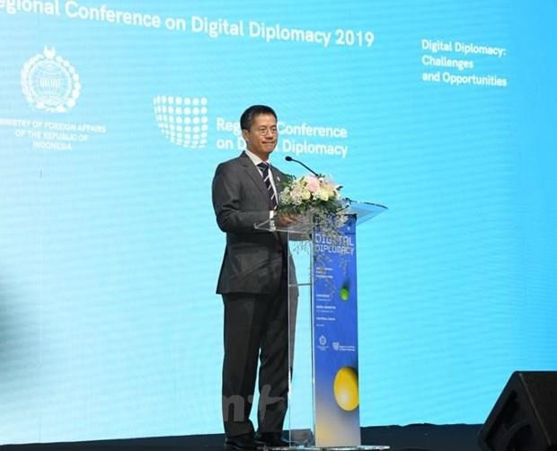 Asiste Vietnam a la Conferencia regional sobre diplomacia digital en Indonesia ảnh 1 Asiste Vietnam a la Conferencia regional sobre diplomacia digital en Indonesia ảnh 1
