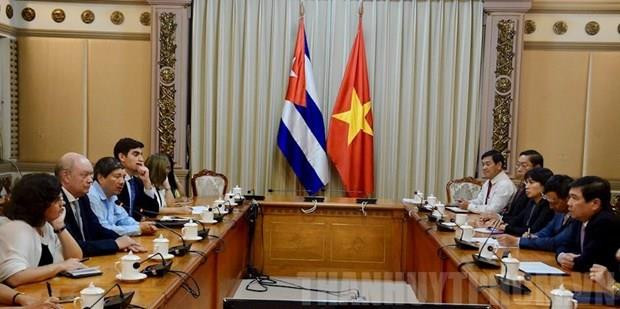 Ciudad Ho Chi Minh intensifica lazos de inversión con Cuba ảnh 1 Ciudad Ho Chi Minh intensifica lazos de inversión con Cuba ảnh 1