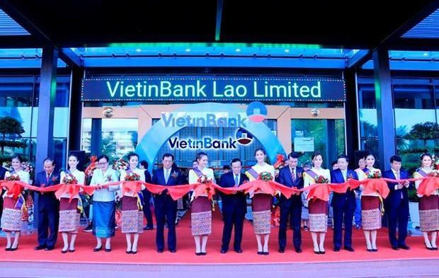 Banco vietnamita VietinBank inaugura oficina principal en Laos ảnh 1