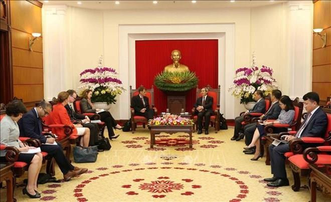 Reitera Vietnam carácter prioritario del fomento de lazos económicos con EE.UU. ảnh 1 Reitera Vietnam carácter prioritario del fomento de lazos económicos con EE.UU. ảnh 1
