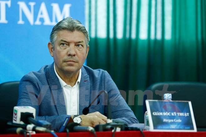 Jurgen Gede debuta como director ejecutivo del fútbol vietnamita ảnh 1 Jurgen Gede debuta como director ejecutivo del fútbol vietnamita ảnh 1
