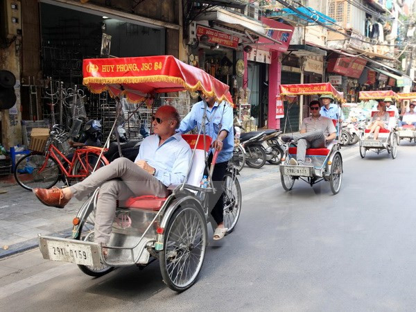 Aluvión de turistas en Hanoi en días feriados ảnh 1 Aluvión de turistas en Hanoi en días feriados ảnh 1