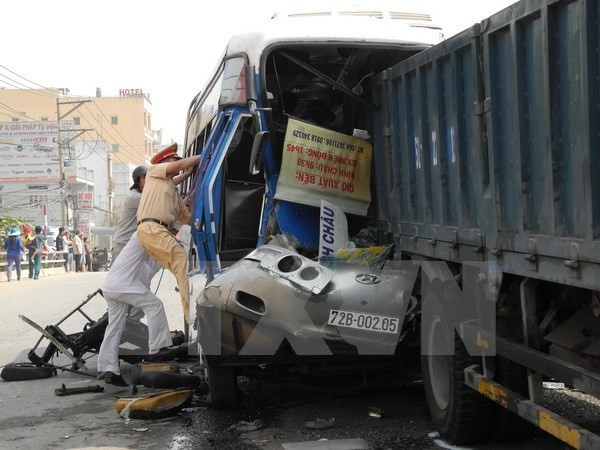 Tercer día festivo reporta aumento abrupto de accidentes de tránsito ảnh 1 Tercer día festivo reporta aumento abrupto de accidentes de tránsito ảnh 1