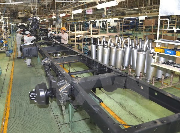 Aumenta índice de producción industrial de Vietnam ảnh 1 Aumenta índice de producción industrial de Vietnam ảnh 1