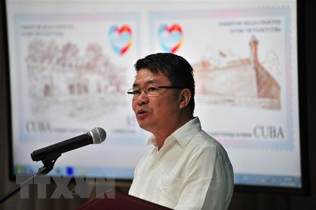 Cancelan Vietnam y Cuba sello postal por 60 años de nexos ofciales ảnh 3 Cancelan Vietnam y Cuba sello postal por 60 años de nexos ofciales ảnh 3