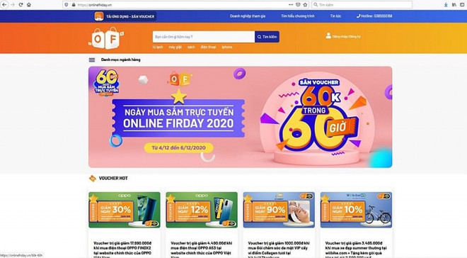 Realizan 3,7 millones de pedidos en 60 horas de compras online Vietnam ảnh 1 Realizan 3,7 millones de pedidos en 60 horas de compras online Vietnam ảnh 1