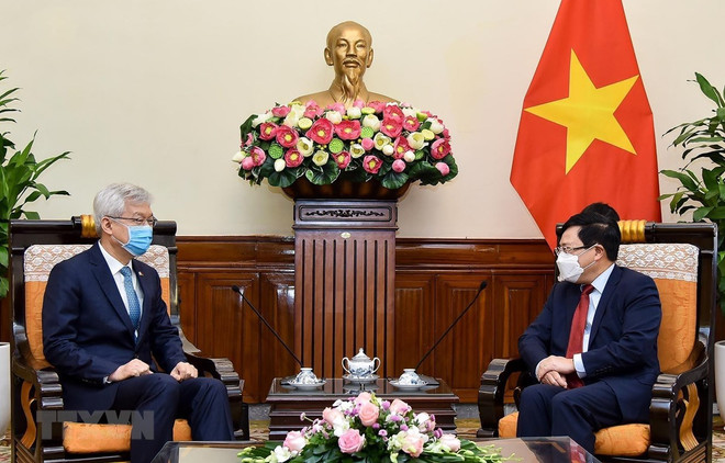 Vietnam concede importancia al desarrollo de nexos con Corea del Sur ảnh 1 Vietnam concede importancia al desarrollo de nexos con Corea del Sur ảnh 1